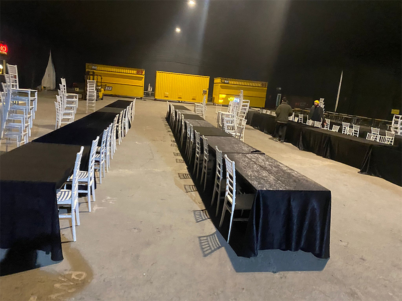 Dikdörtgen Masa Kiralama | Masa Sandalye Kiralama