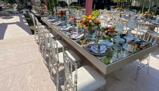 Düğün Organizasyonu Malzemeleri Kiralama